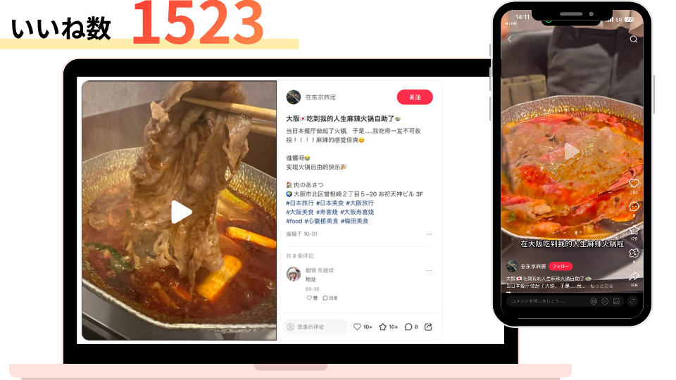 投稿後、海外からの反応が活発に！